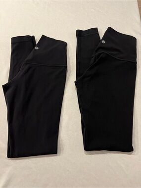 Lululemon Align High Rise Leggings Black Size 2